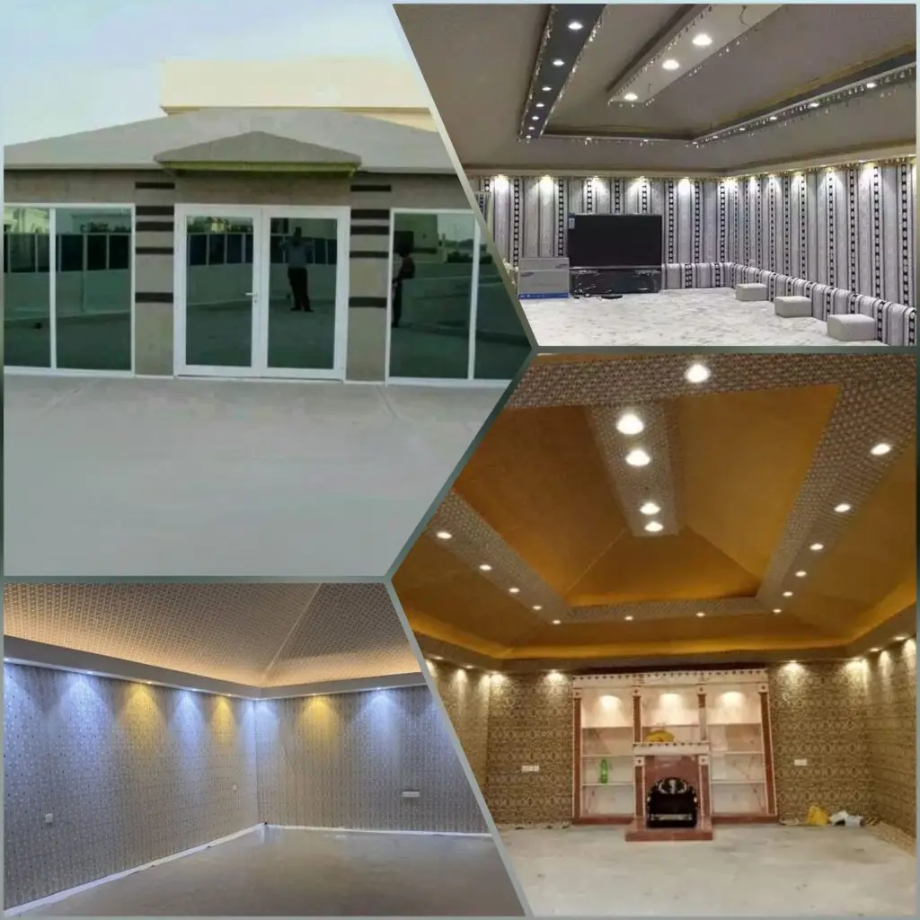 صورة بيت شعر للمناسبات والفعاليات، يوفر مساحات جلوس واسعة ومريحة للضيوف مع تصميم فخم ومتانة عالية