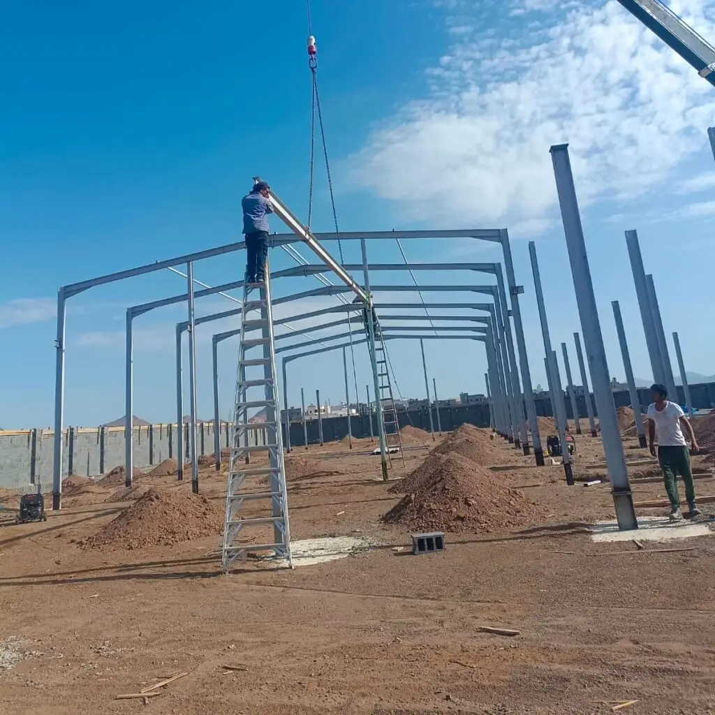 انشاء الهناجر