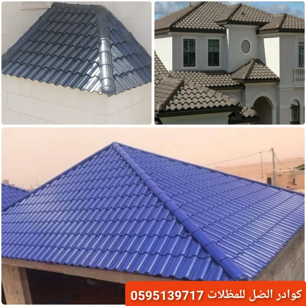 شخص يختار أرخص أنواع القراميد مع مراعاة الجودة والمتانة وسهولة التركيب.